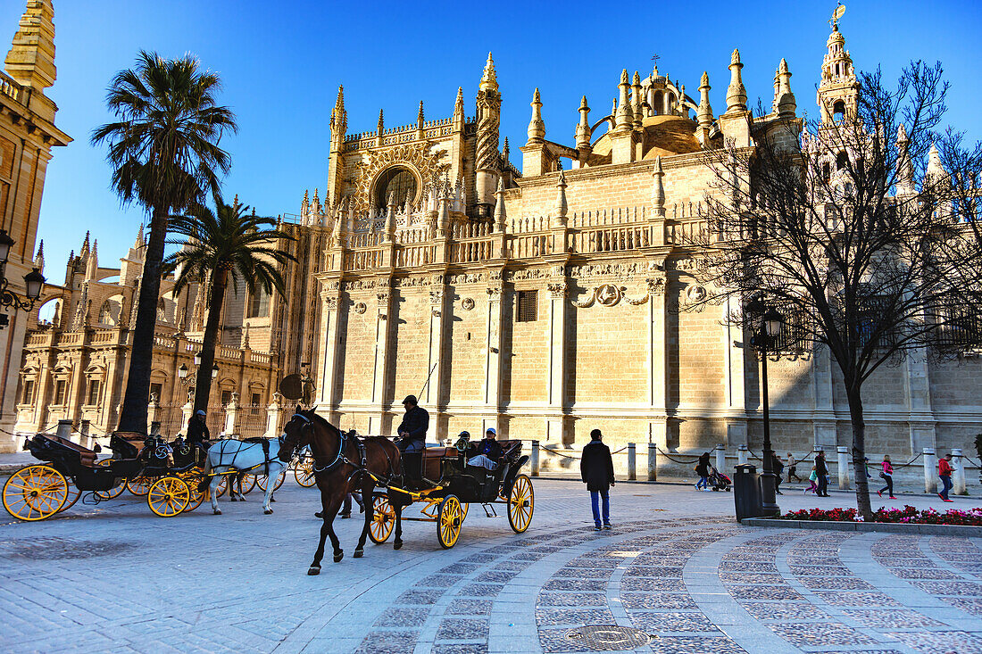 Cathedral of Seville,Andalusia,Spain