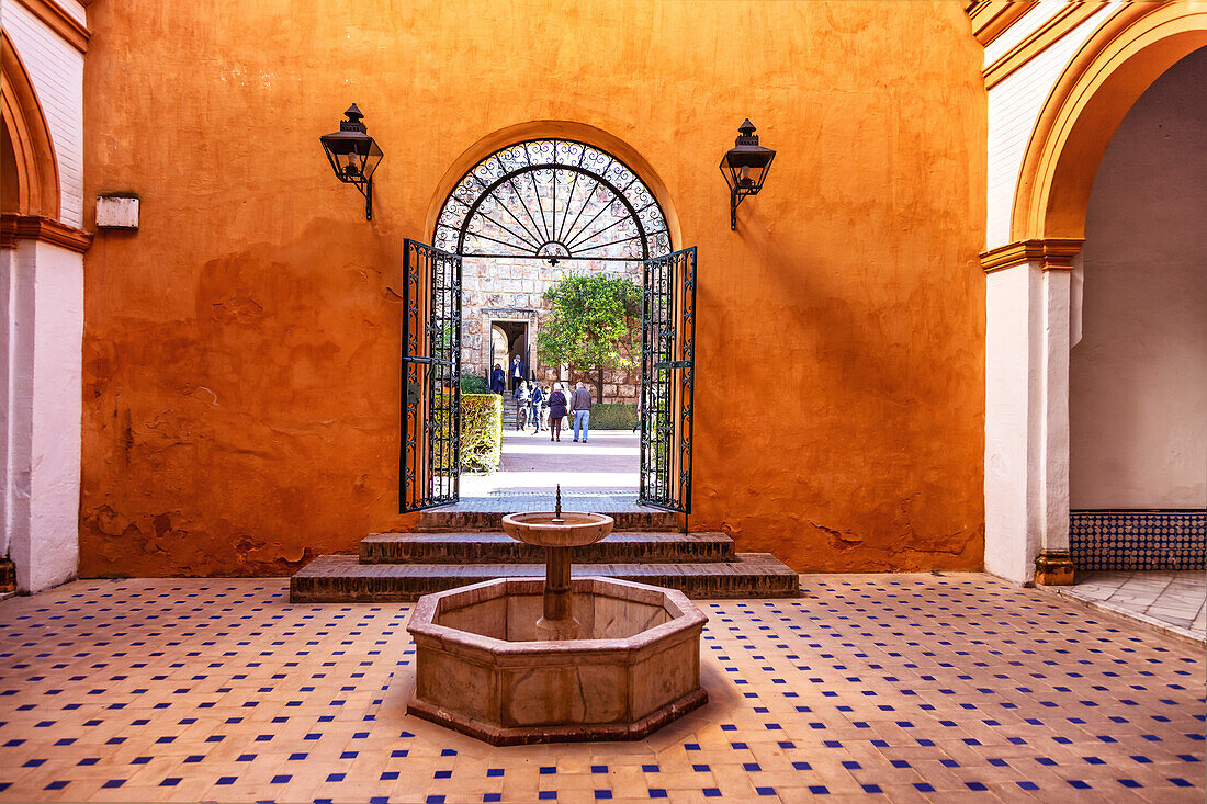 Real Alcázar of Seville,Andalusia,Spain