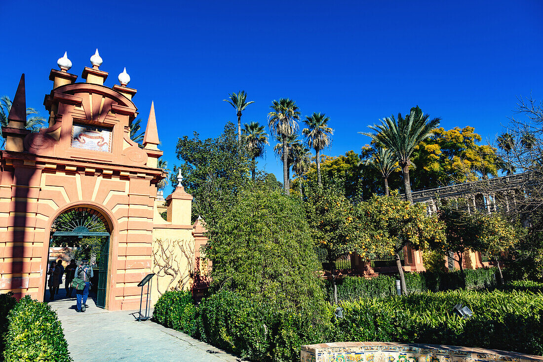 Real Alcázar of Seville,Andalusia,Spain