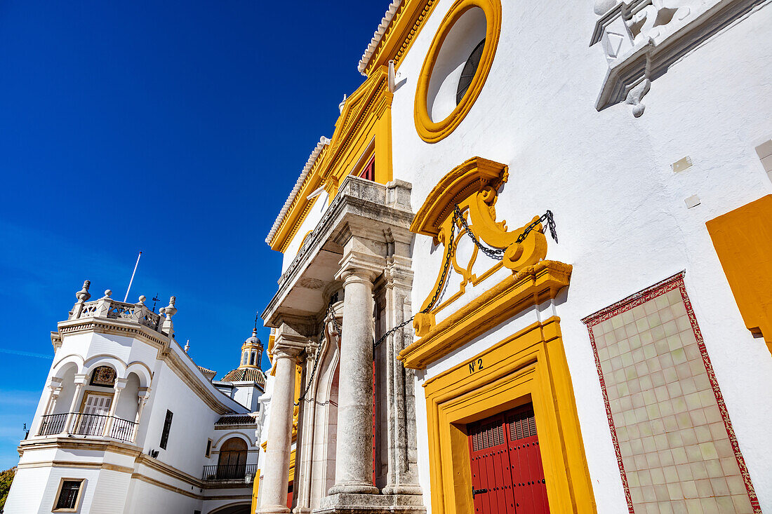 Arenas der Maestranza von Sevilla, Andalusien, Spanien