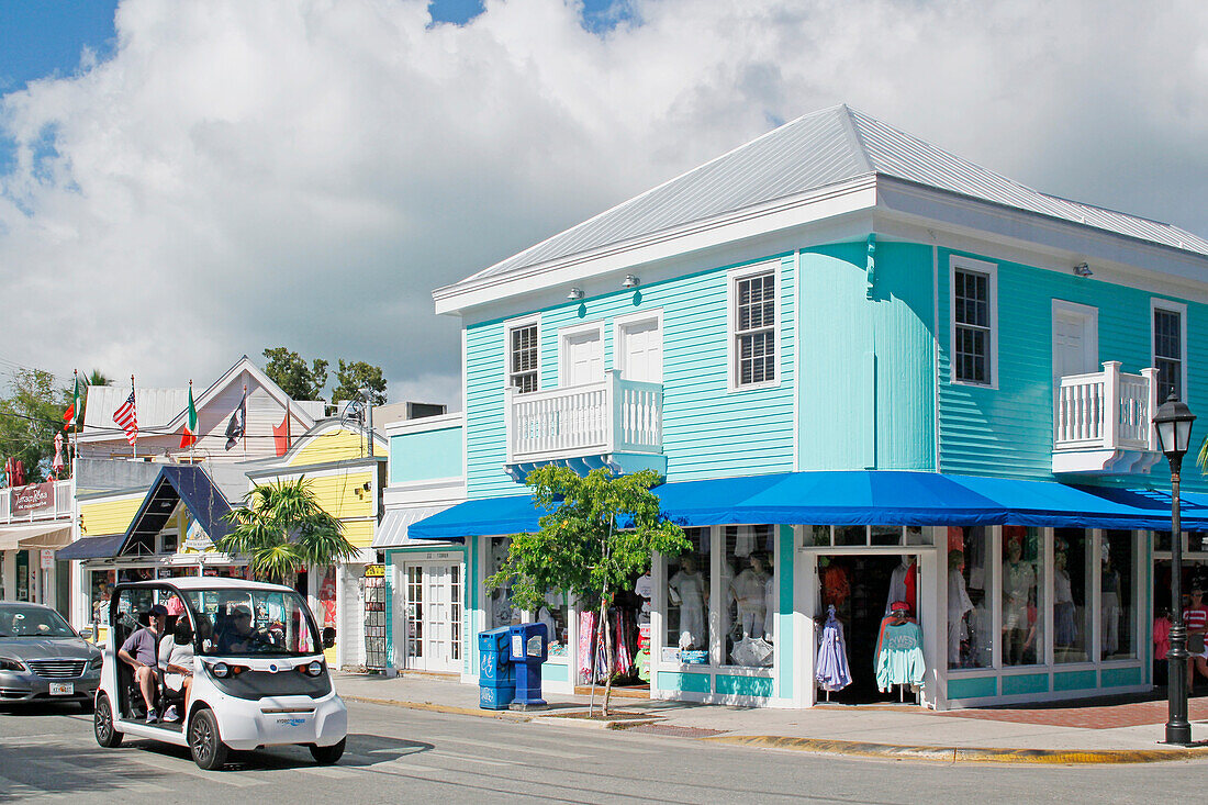 USA. Florida. The Keys. Key West. Historic and tourist center.