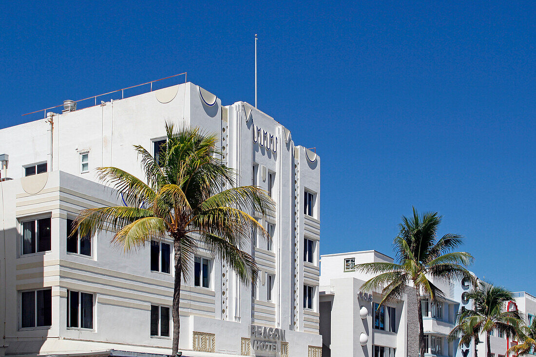 USA. Florida. Miami. Miami Beach. South Beach. Ocean Drive.