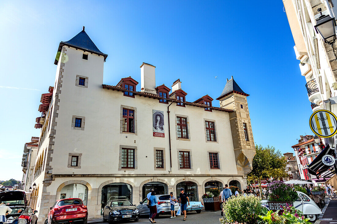 Saint-Jean-de-Luz,Frankreich - 08. September 2019 - Hotel louis XIV