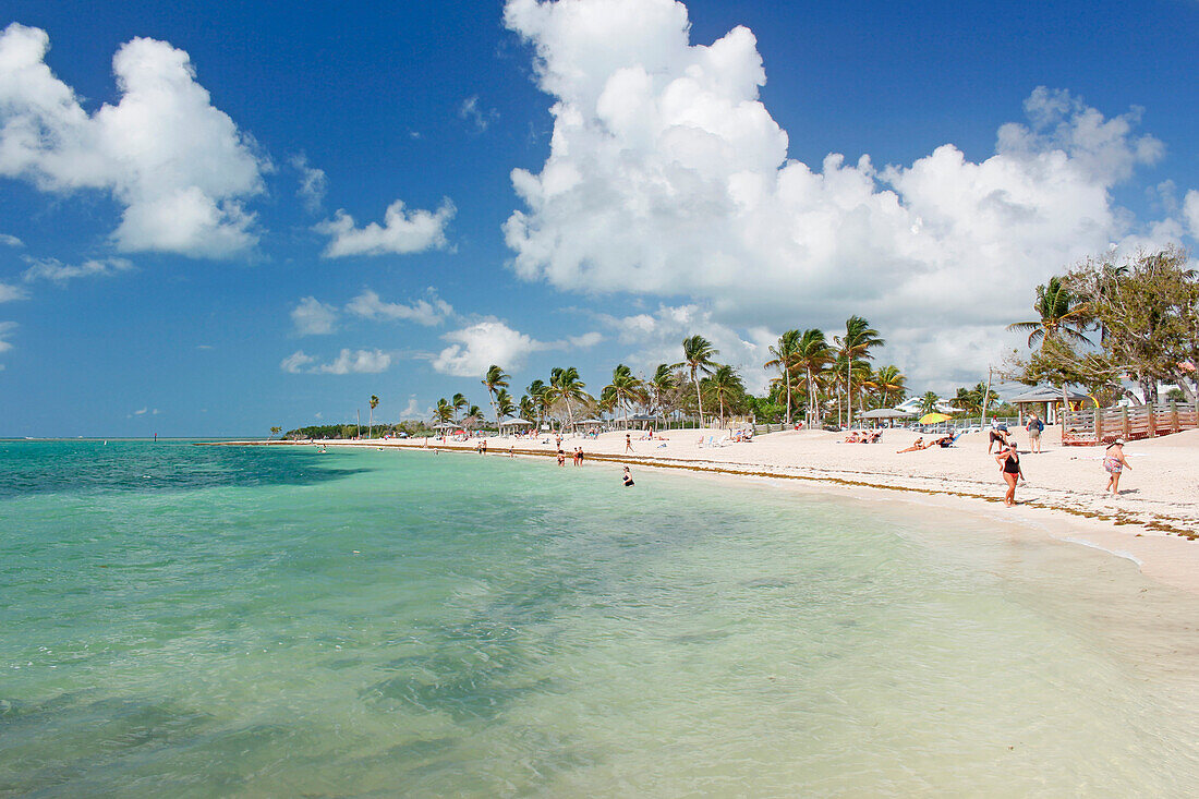 USA. Florida. Die Keys. Insel Marathon. Sombrero-Strand.