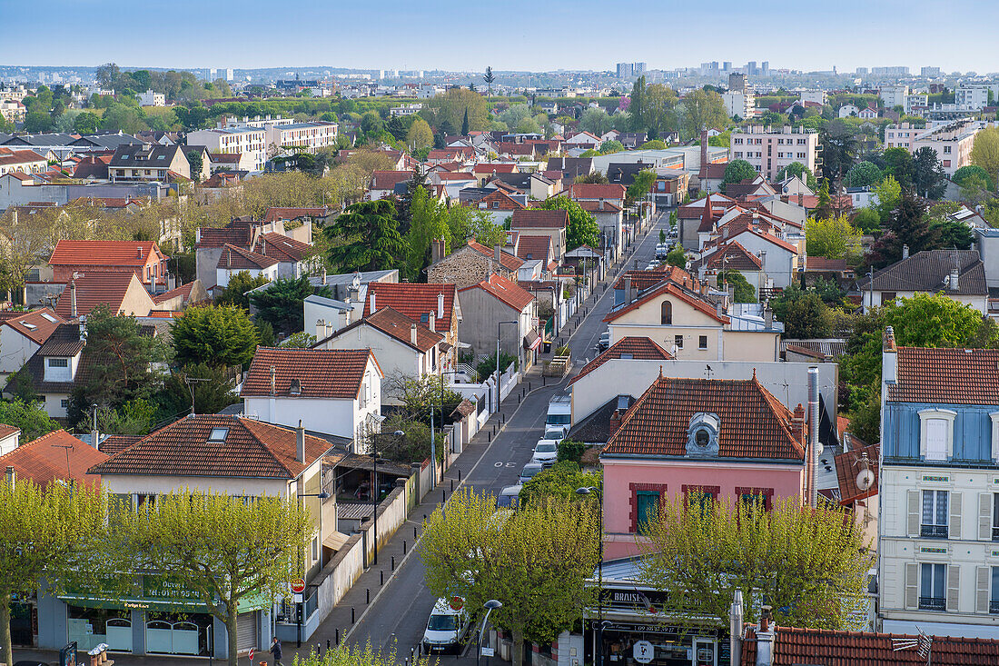 France. Val de Marne. Champigny sur Marne. Avenue Eugene Courel