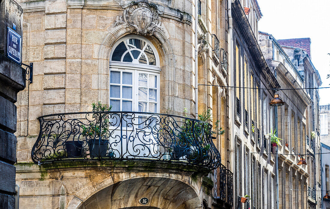 Frankreich,Neu-Aquitaine,Bordeaux,rue des Caperans (UNESCO-Welterbe)