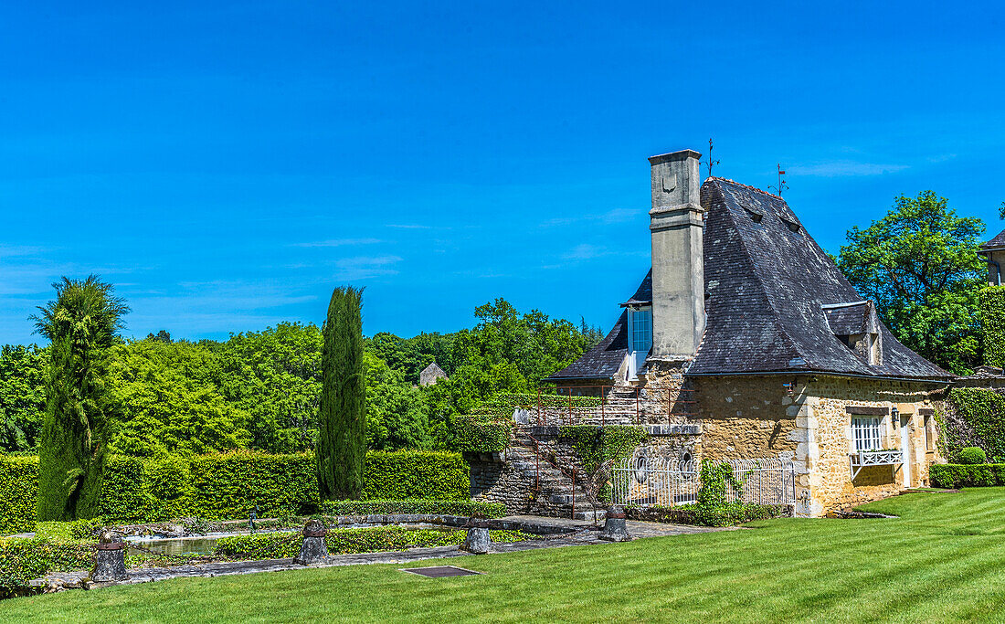 Frankreich,Perigord Noir,Dordogne,Jardins du Manoir d'Eyrignac (Historisches Monument)