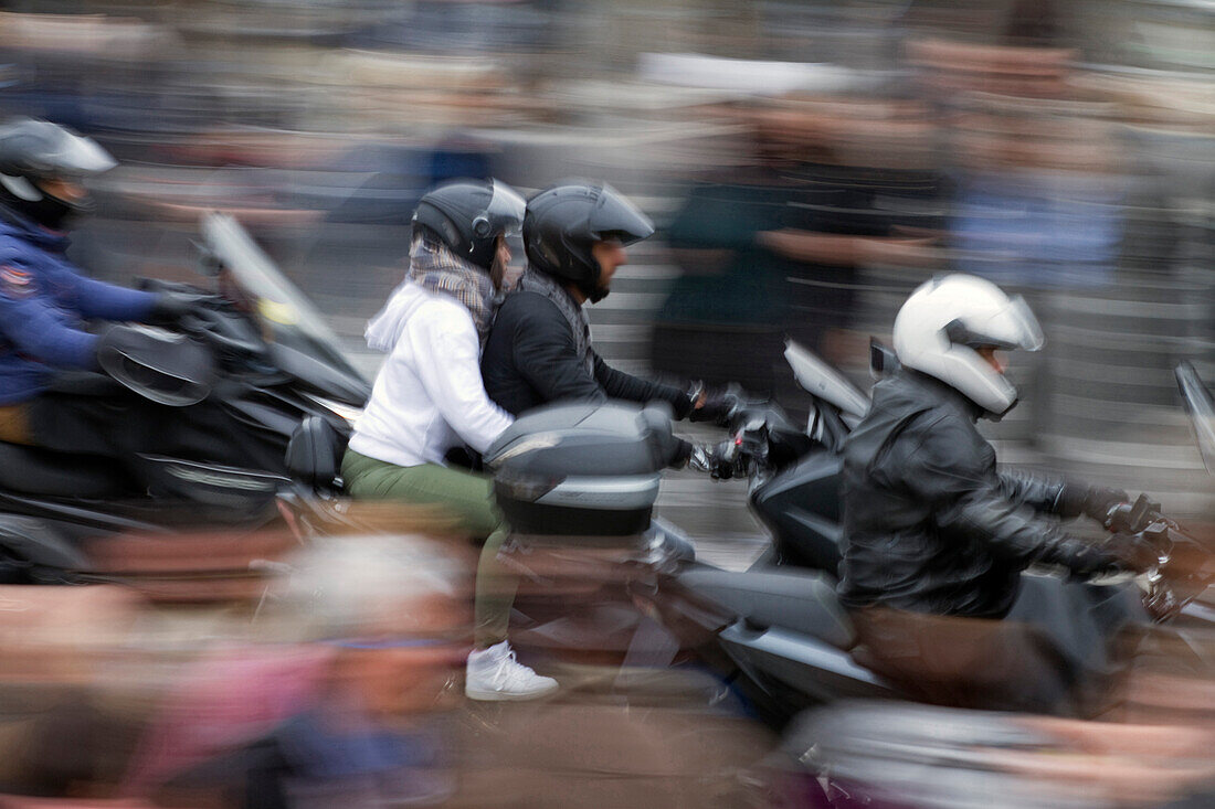 Frankreich,Paris,75,4.Arrondissement,Quai de l'Hotel de Ville,Straßenverkehr