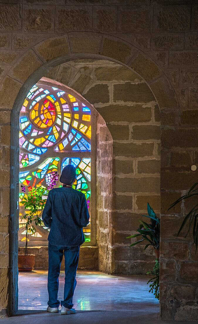 Spain,Rioja,Briones medieval village (Most beautiful village in Spain),sanctuary Santa Maria de la Estrella (St James way)