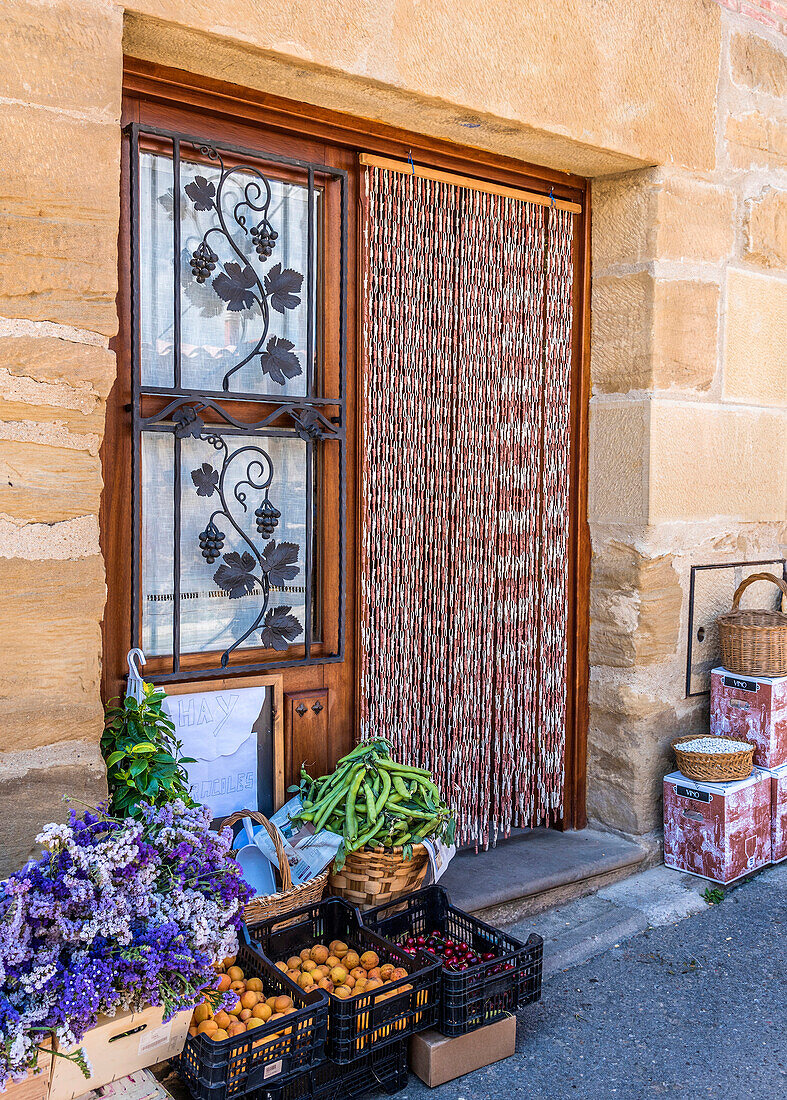 Spain,Rioja,Briones medieval village (Most beautiful village in Spain), (St James way) grocery