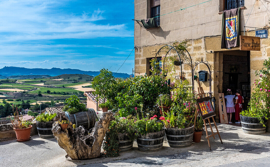 Spain,Rioja,Briones medieval village (Most beautiful village in Spain),Saint James way,boutique