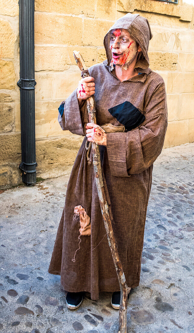 Spanien,Rioja,Mittelalterliche Tage von Briones (Festival von nationalem touristischem Interesse),Hexe