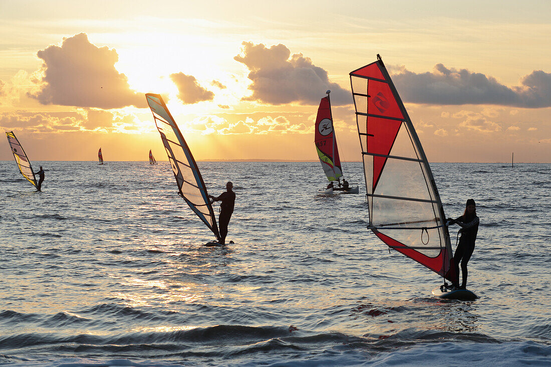 Frankreich,Bourgneuf Bay,La Bernerie-en-Retz,letzter Ausflug 2019 für die Societe des Regates de La Bernerie.