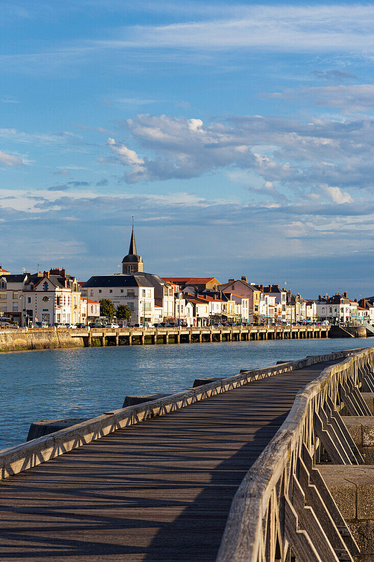 France,Les Sables d'Olonne,85,channel facing the Quai des Boucaniers,La Chaume district.