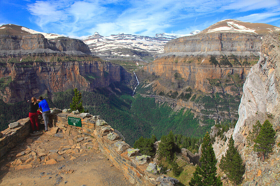 Spain,Aragon,Province of Huesca,Torla,national park of Ordesa and monte Perdido ,( Unesco world heritage)