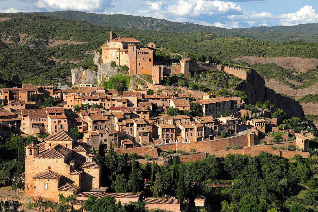 Spain,Aragon,Province of Huesca,Alquezar (sierra de guara)