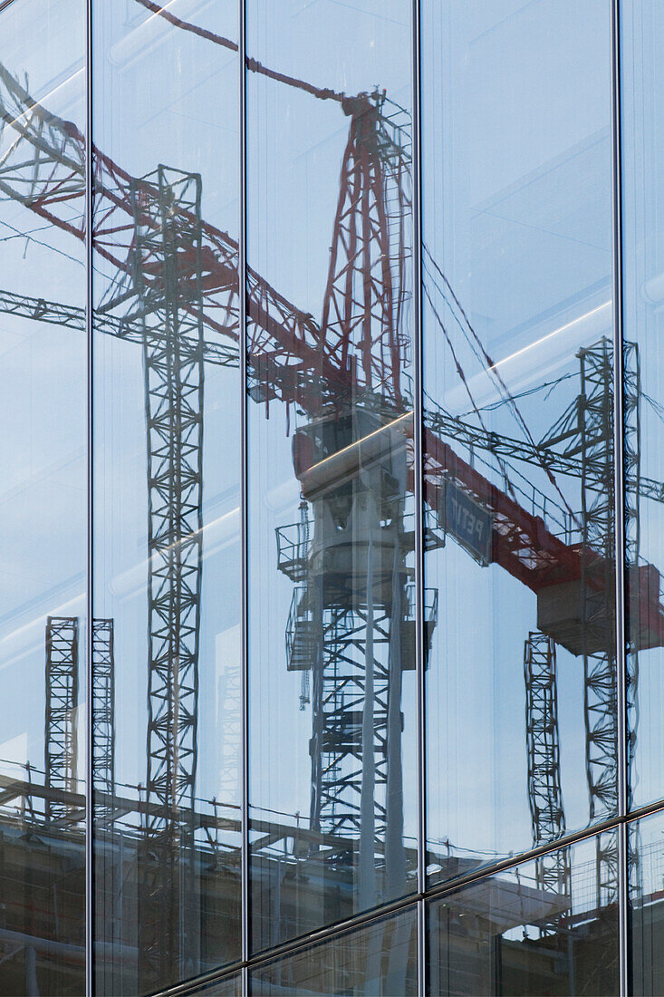 France,Paris,75,17th arrondissement,Porte de Clichy,construction site of the Maison de l'Avocat,April 2019