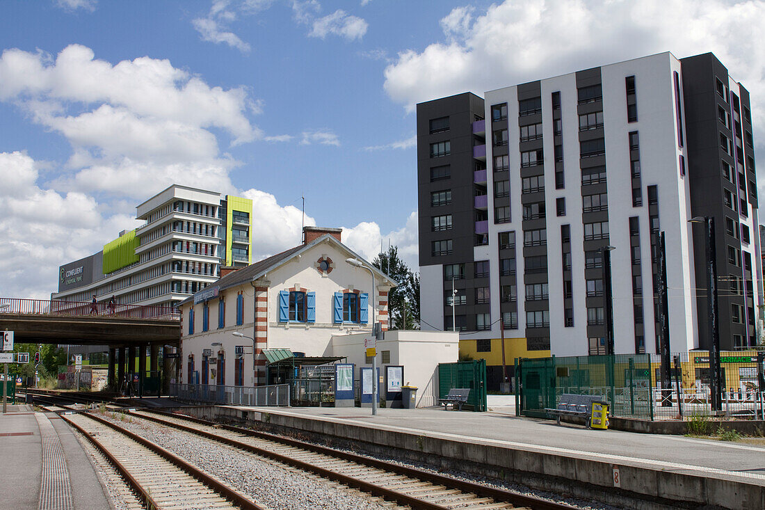 Frankreich,Reze,44,Bahnhof von Reze-Pont-Rousseau