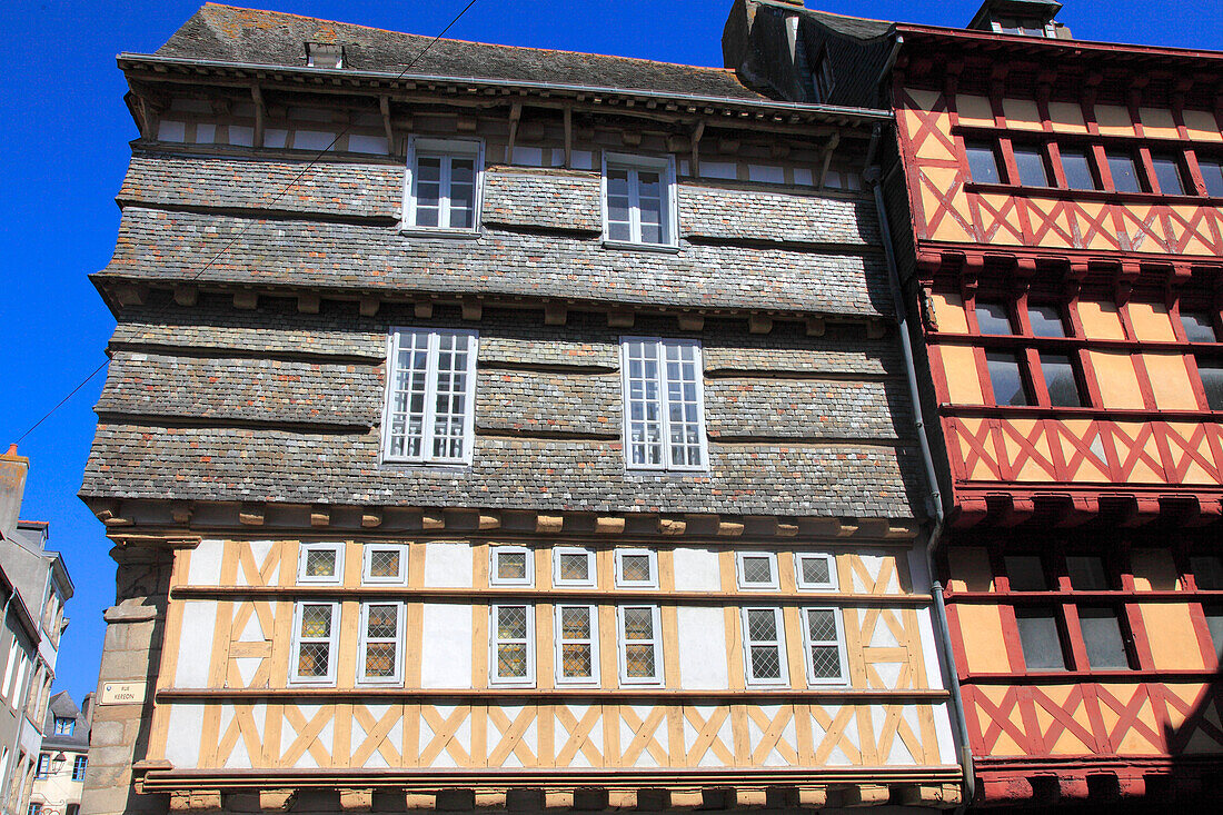 Frankreich,Bretagne,Departement Finistere (29),Quimper,Straße Kereon