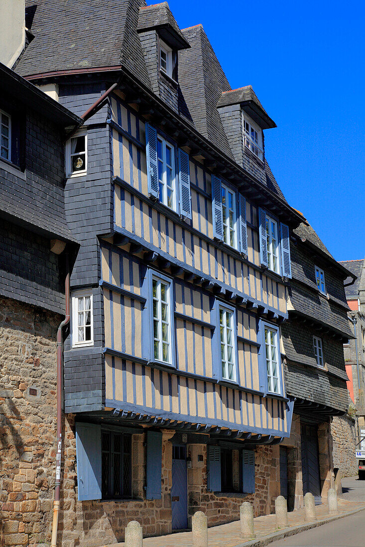 France,Brittany,Finistere department (29),Quimper,Elie Frerron street