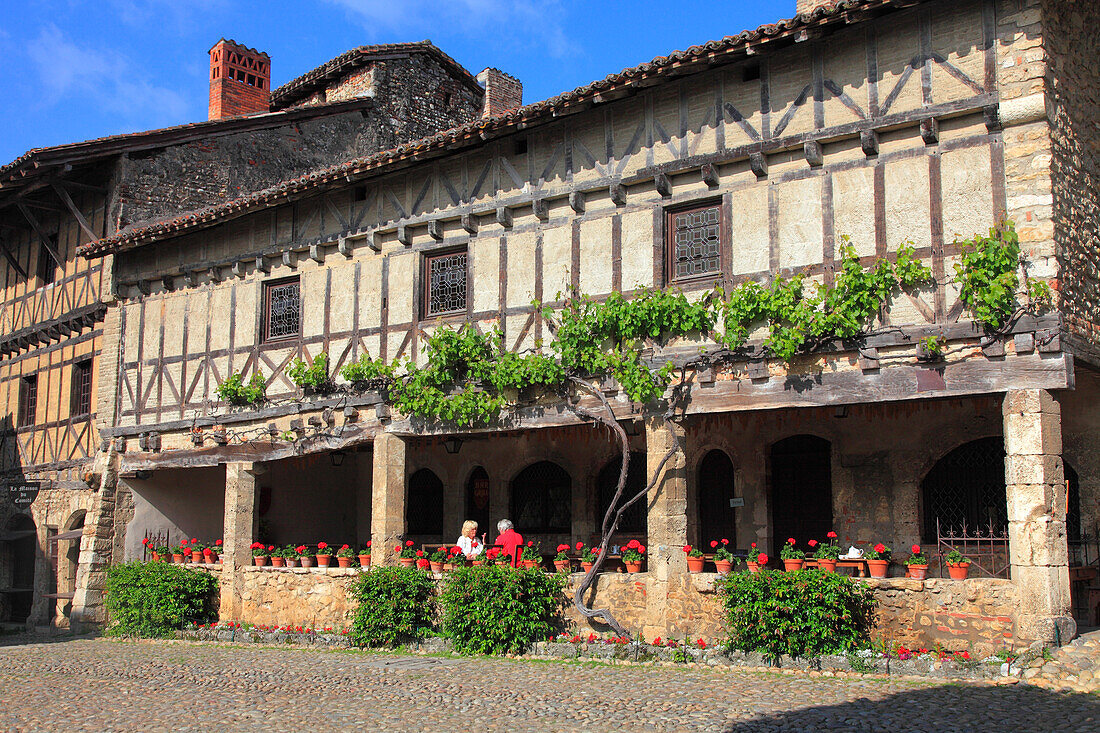 France,Auvergne Rhone Alpes,Ain department (01),Perouges (medieval village)