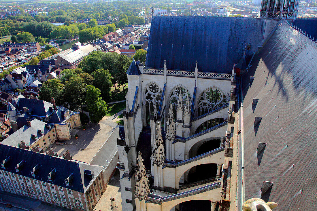 Frankreich,Hauts de France,Departement Somme (80),Amiens,Kathedrale Notre Dame,unesco Welterbe