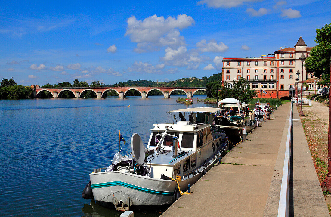 France,Occitanie,Tarn et garonne (82),Moissac,Tarn river