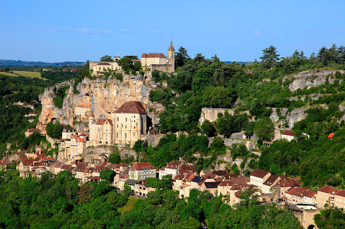 Frankreich,Okzitanien,Departement Lot (46),Rocamadour