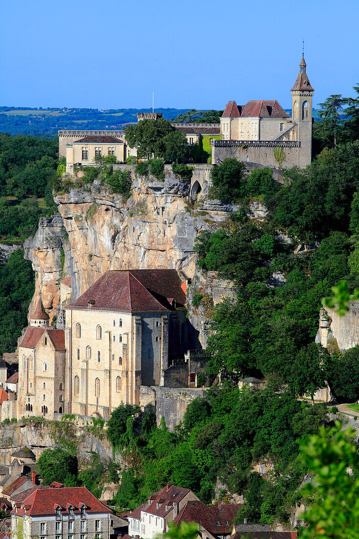 Frankreich,Okzitanien,Departement Lot (46),Rocamadour