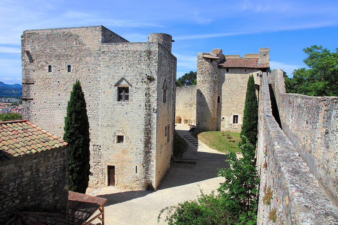 France,Auvergne Rhone Alpes,Drome department (26),Montelimar,the castle