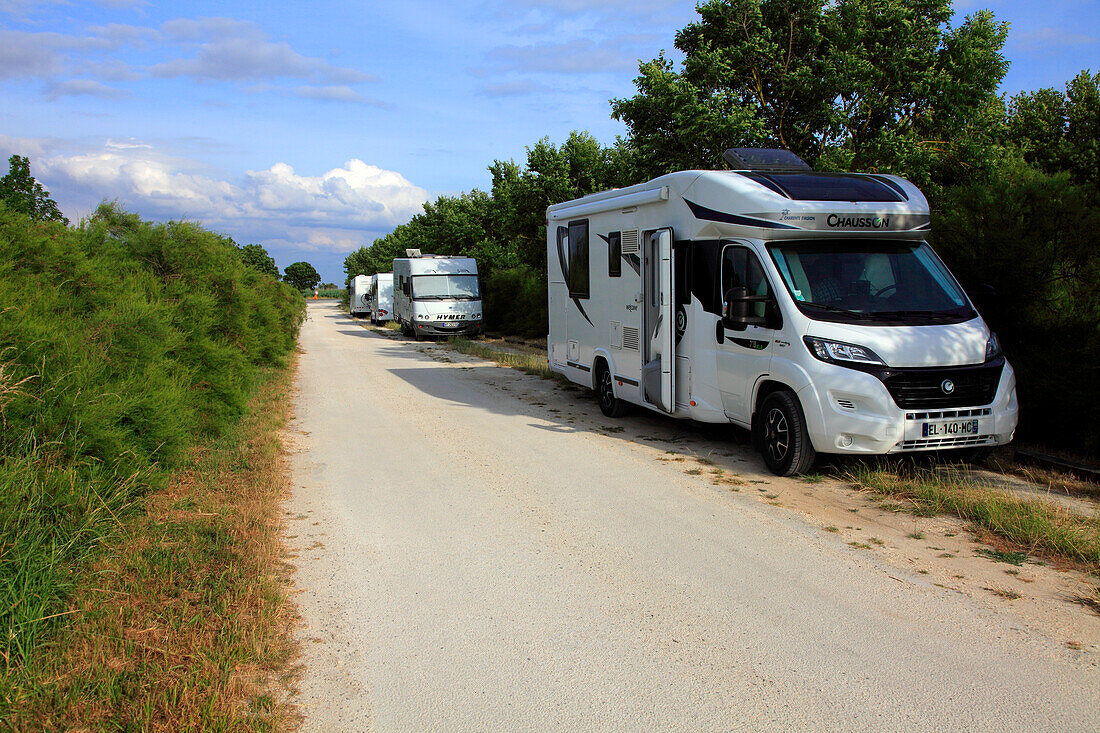 France,Nouvelle Aquitaine,Charente Maritime department (17),Marennes area,Brouage,camper area