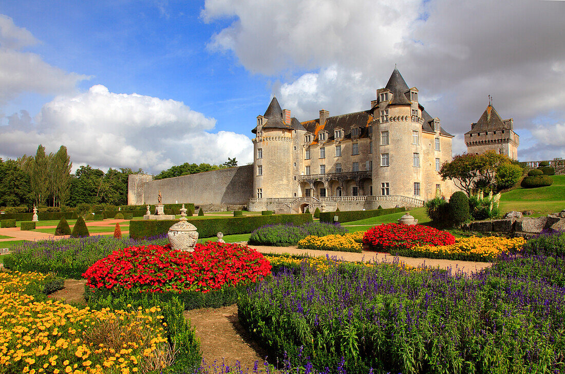 Frankreich,Nouvelle Aquitaine,Charente Maritime department (17),Saint Porchaire,La Roche Courbon castle