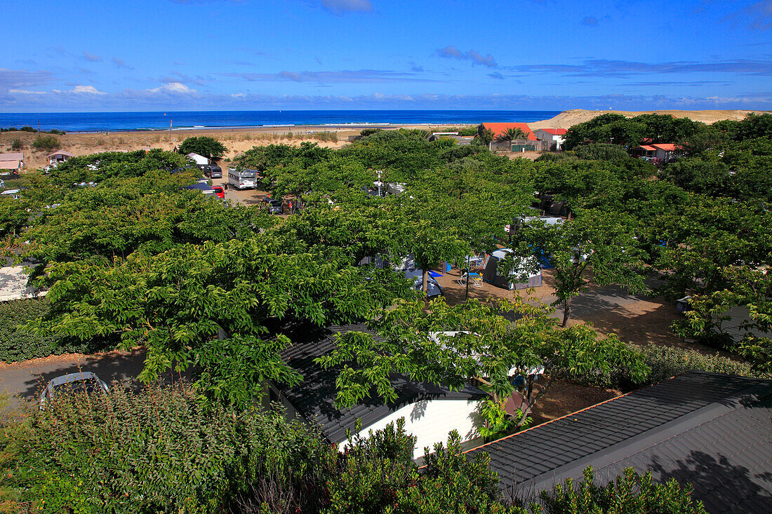 Frankreich,Nouvelle Aquitaine,Landes department (40),Moliets et Maa,Moliets plage,camping le Saint Martin