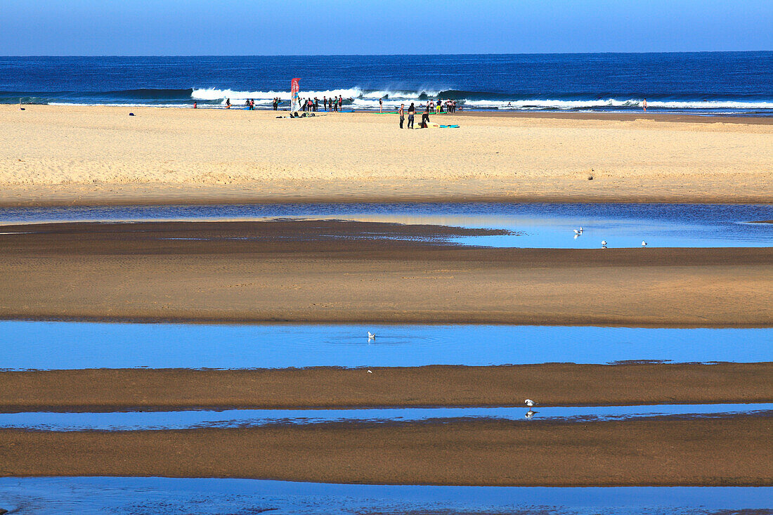 Frankreich,Nouvelle Aquitaine,Landes department (40),Moliets et Maa,Moliets plage