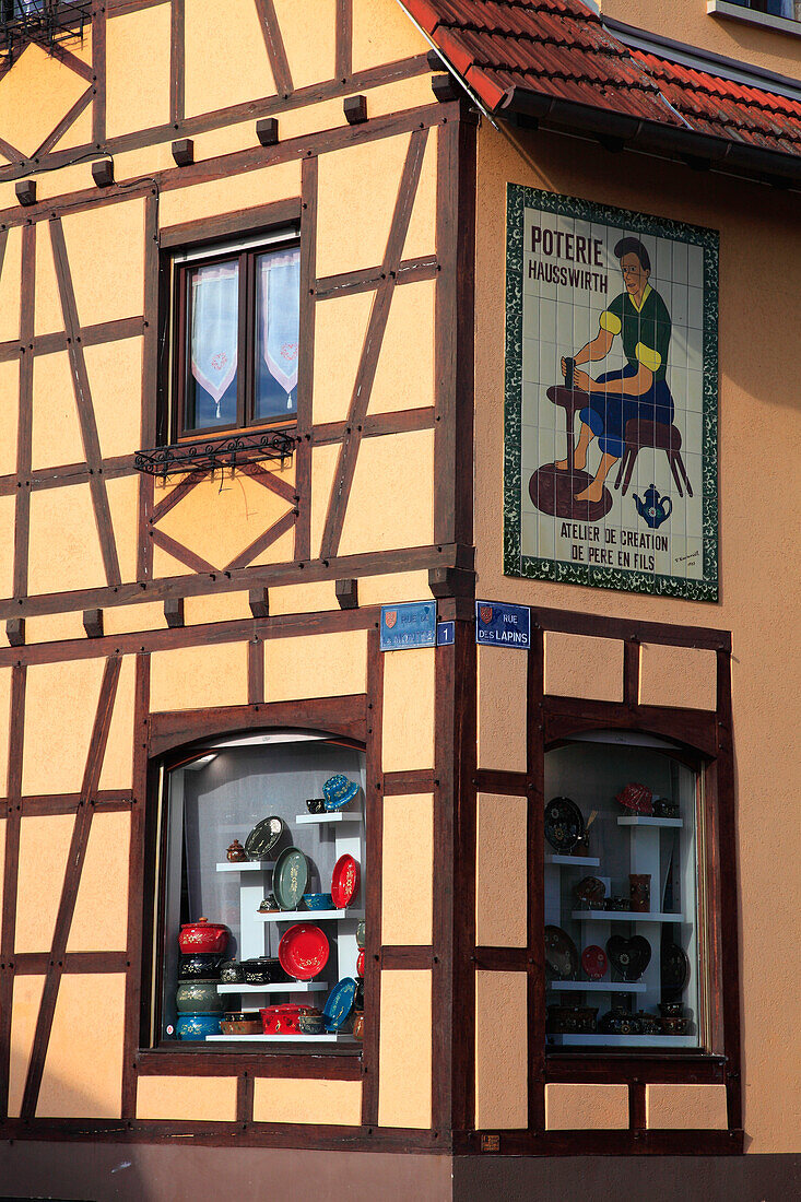 France,Grand-Est,Bas Rhin (67) Alsace,Soufflenheim,Pottery workshop