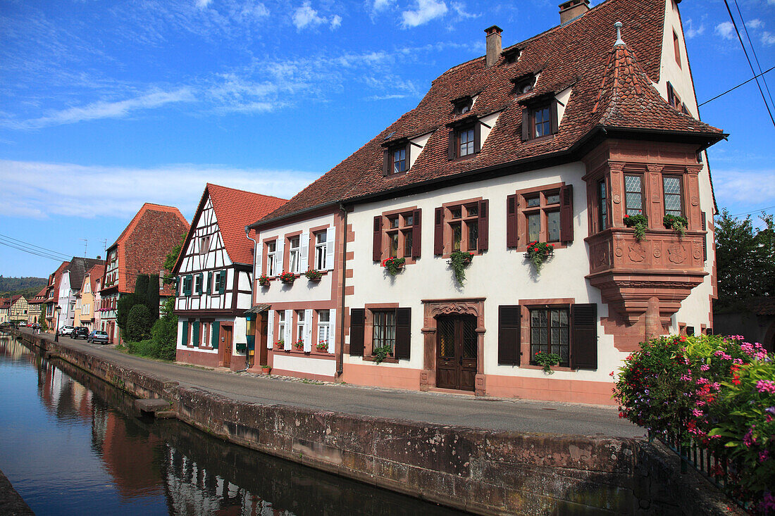 Frankreich,Grand-Est,Bas Rhin (67) Elsass,Wissembourg,Bruth district,Ami Fritz house