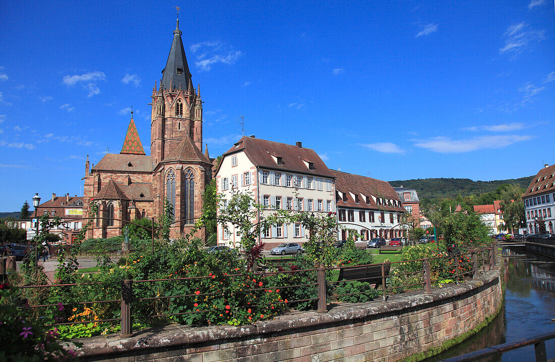 France,Grand-Est,Bas Rhin (67) Alsace,Wissembourg,Saint Pierre and paul abbatial church