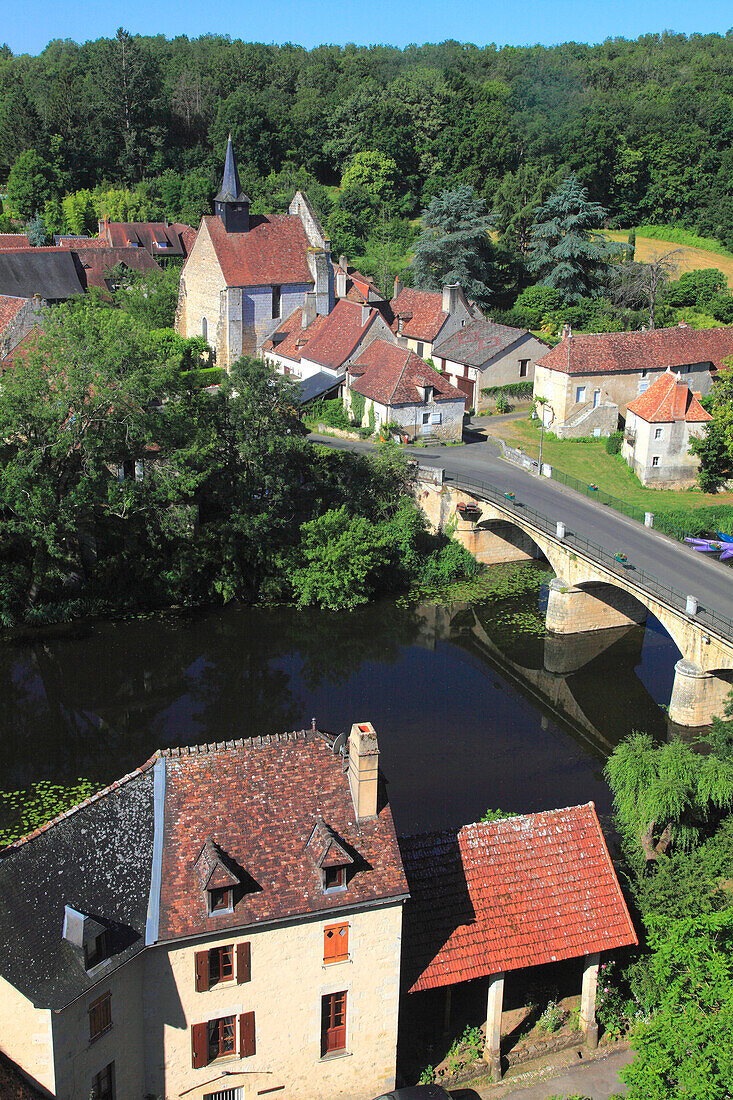 Frankreich,Neu-Aquitanien,Vienne department,Angles sur l'Anglin