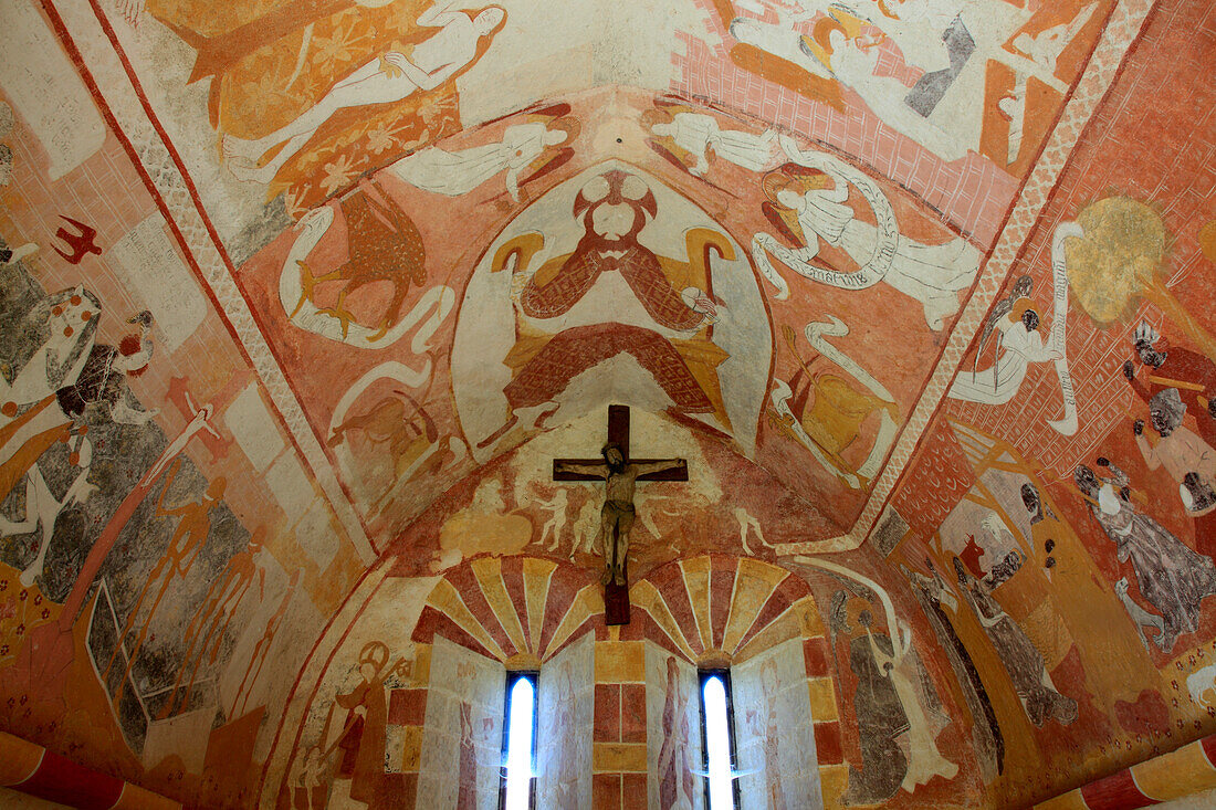 France,Nouvelle Aquitaine,Vienne department,Jouhet chapel (near Saint Savin)