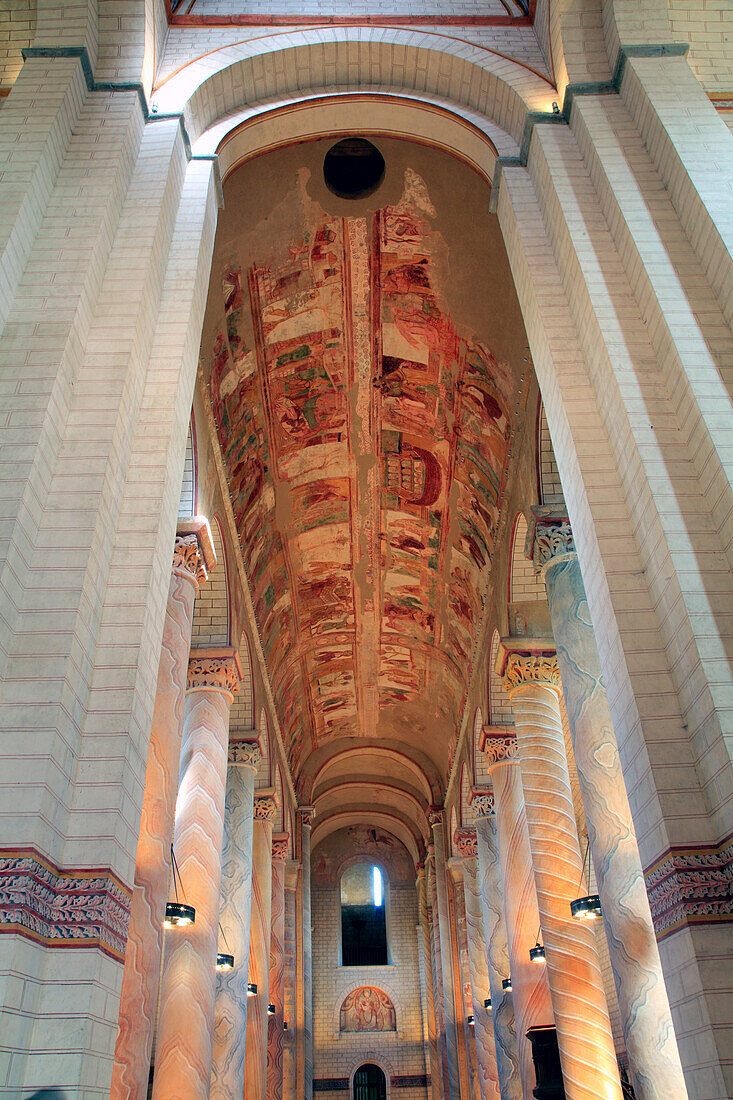 France,Nouvelle Aquitaine,Vienne department,Saint Savin abbey (Unesco worl heritage)