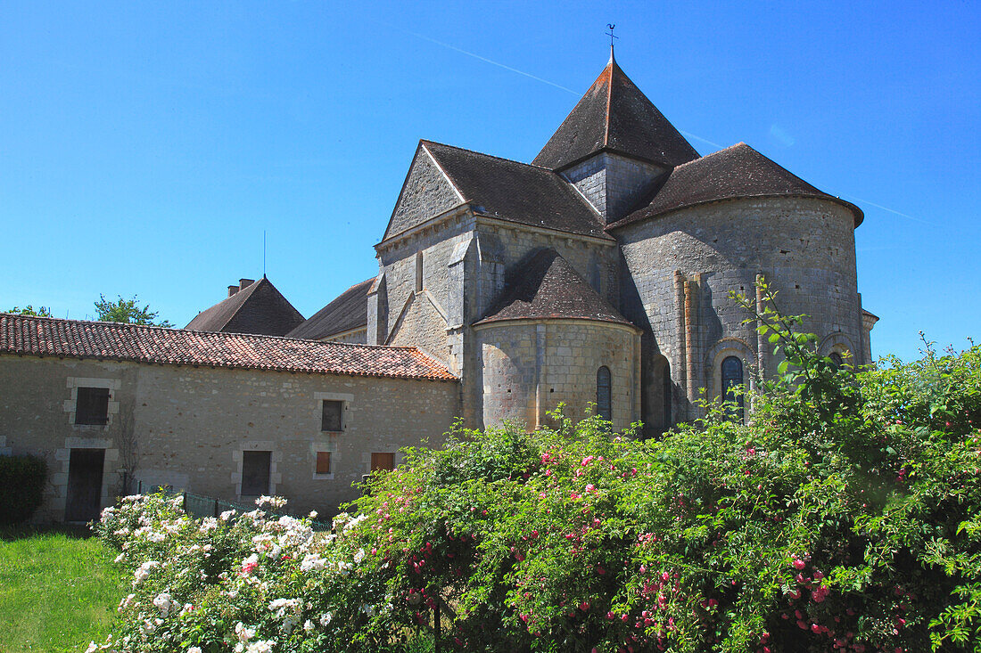 France,Nouvelle Aquitaine,Vienne department,Journet (Montmorillon area),Villesalem priory