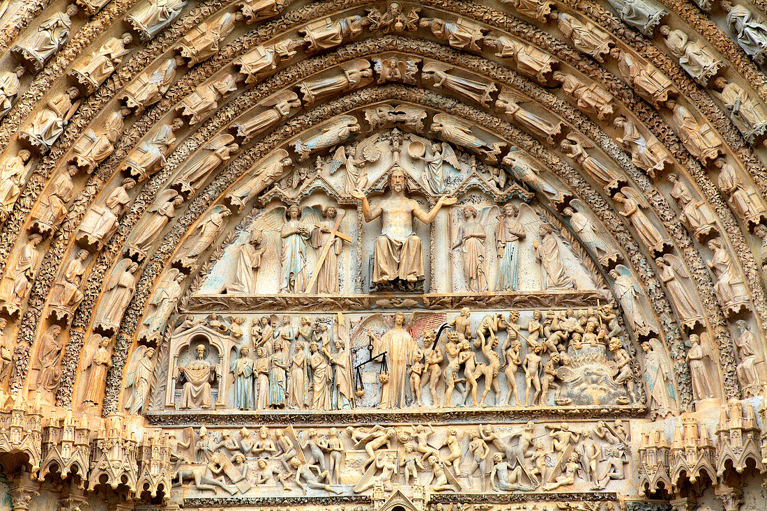 Frankreich,Centre Val de Loire,Cher department,Bourges,Saint Etienne cathedral (unesco world heritage)