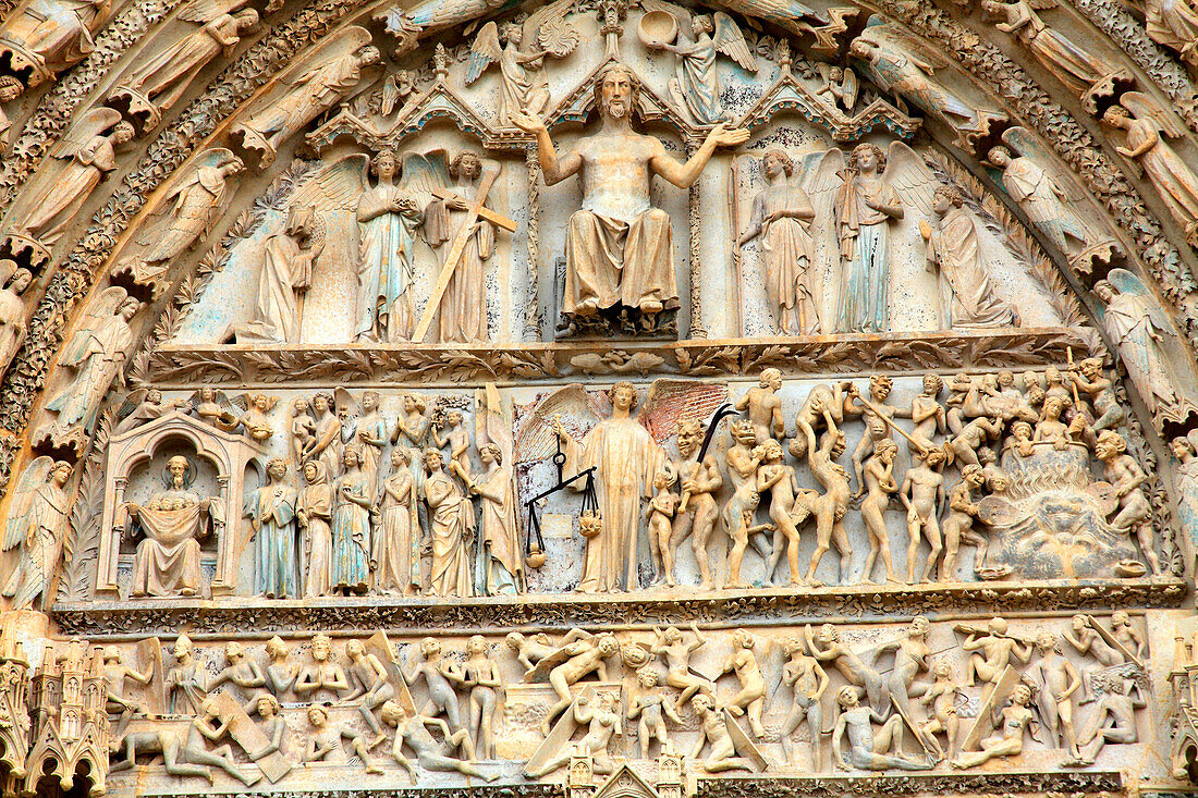 France,Centre Val de Loire,Cher department,Bourges,Saint Etienne cathedral (unesco world heritage)