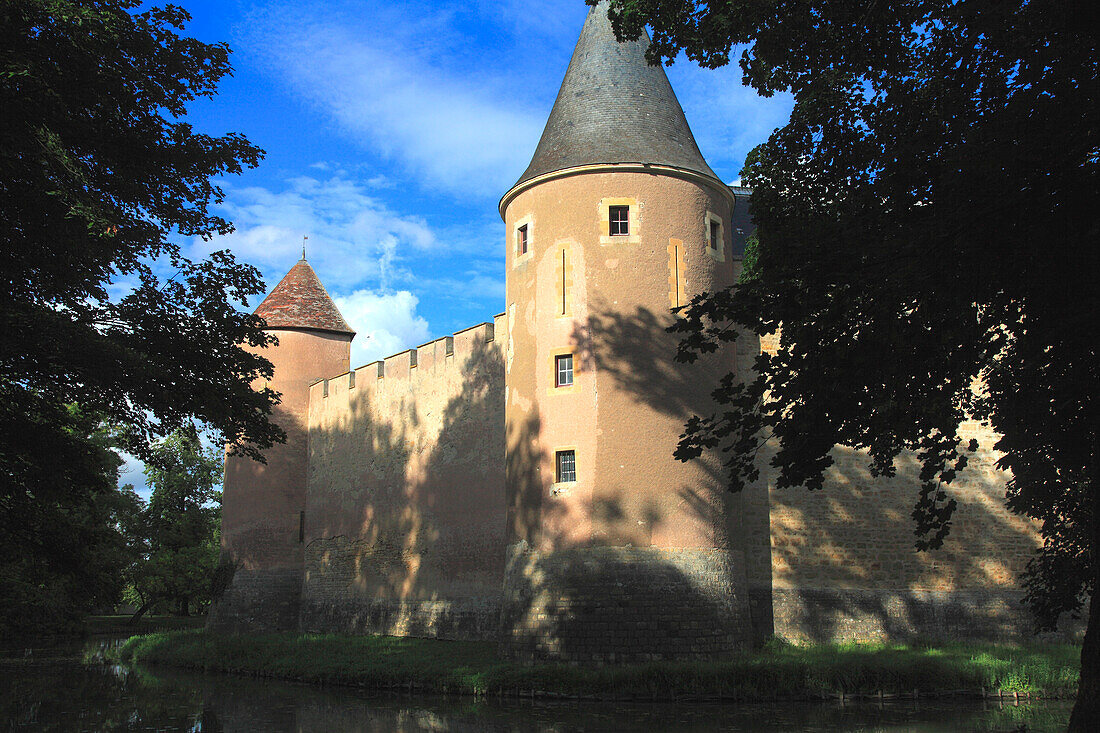 France,Centre Val de Loire,Cher department,Ainay le Vieil castle