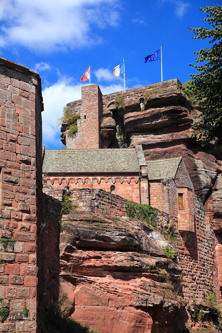 France,Grand-Est,Bas Rhin (67) Alsace,Saverne,Haut Barr castle