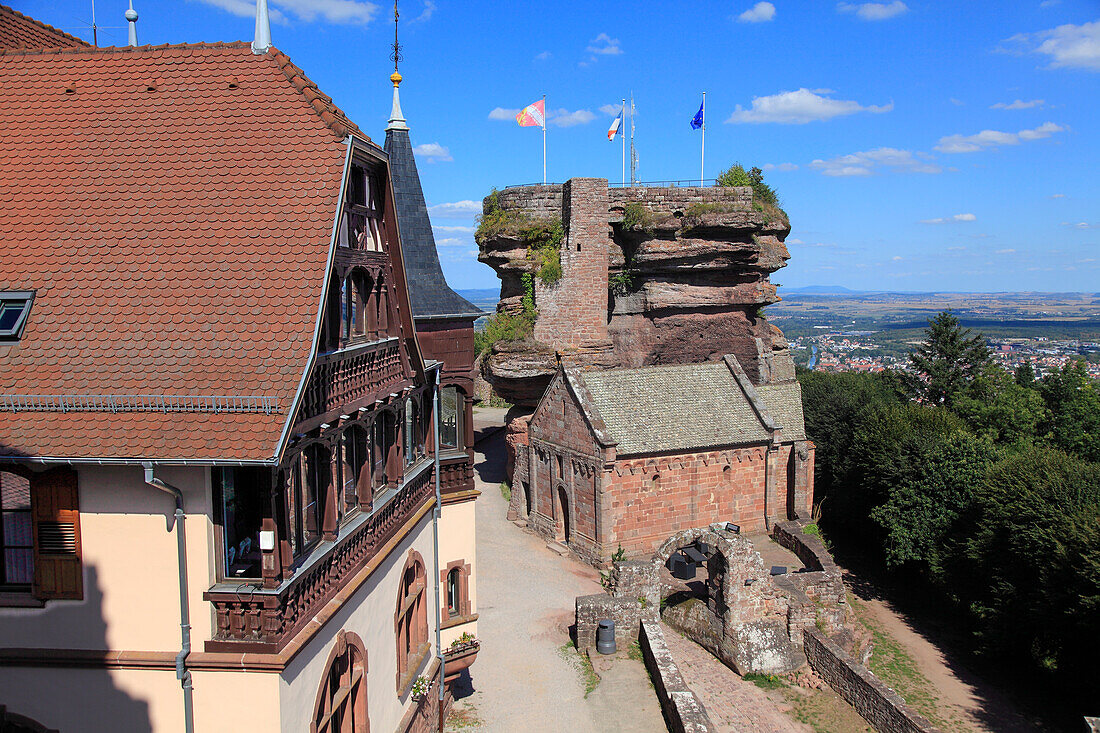 France,Grand-Est,Bas Rhin (67) Alsace,Saverne,Haut Barr castle