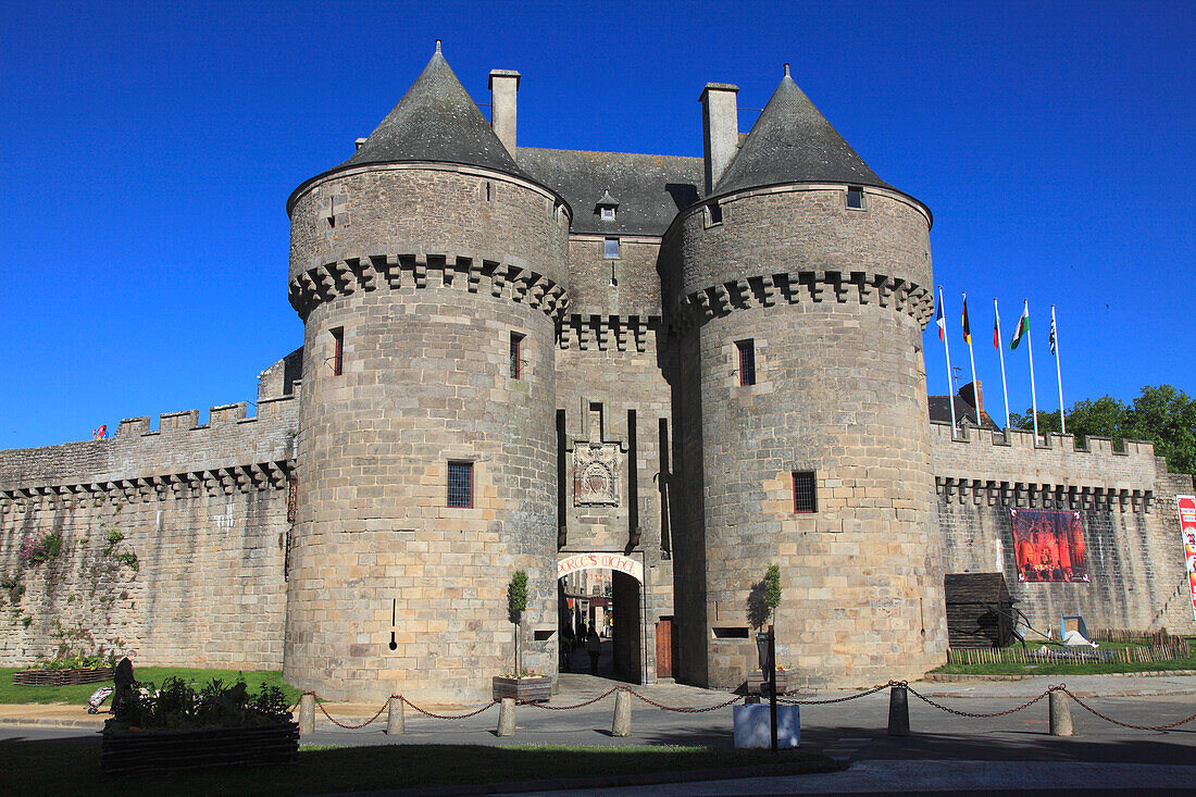 France,Pays de la Loire,Loire Atlantique (44),Guerande,medieval city,Saint Michel gate