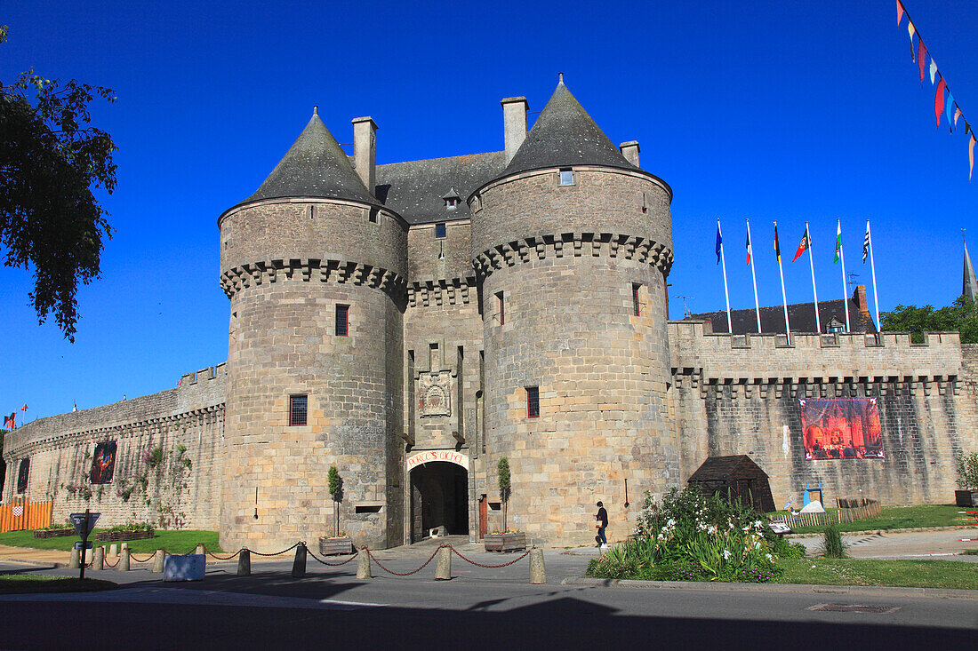 France,Pays de la Loire,Loire Atlantique (44),Guerande,medieval city,Saint Michel gate