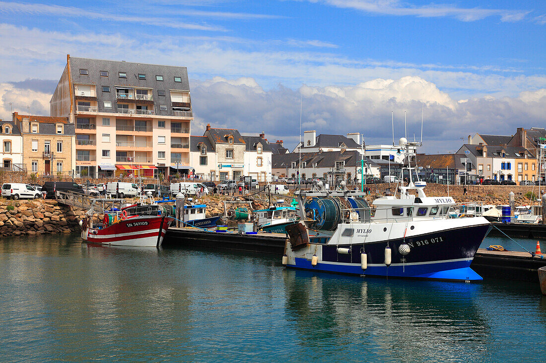 France,Pays de la Loire,Loire Atlantique (44),La Turballe,fishing harbour