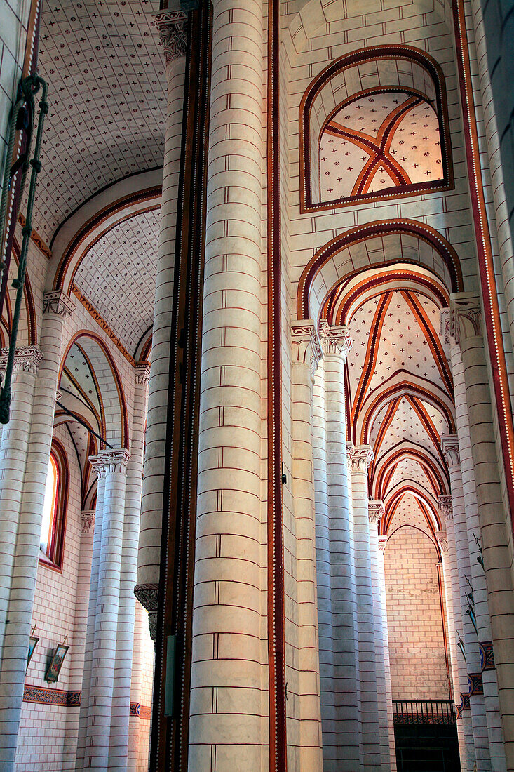 France,Nouvelle Aquitaine,Vienne department,Chauvigny,medieval city,Saint Pierre collegiate church